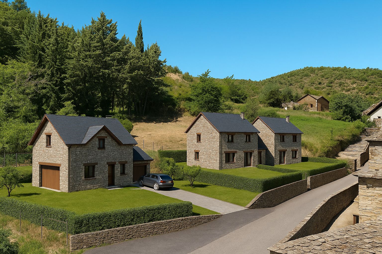 Exterior view of Residential for sale in Santa Cruz de la Serós
