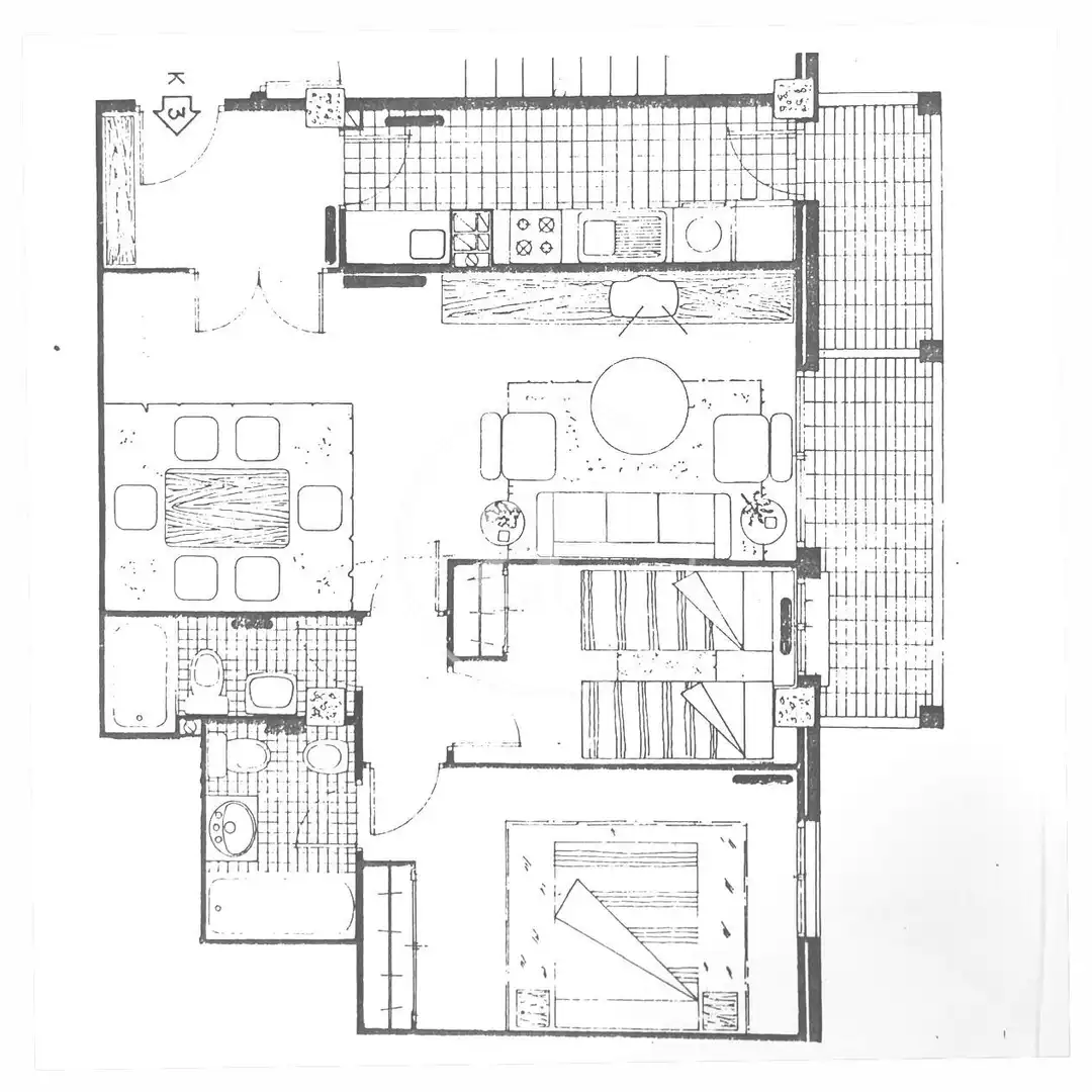 Flat for sale in Madrid  with Air Conditioner, Heating and Private garden
