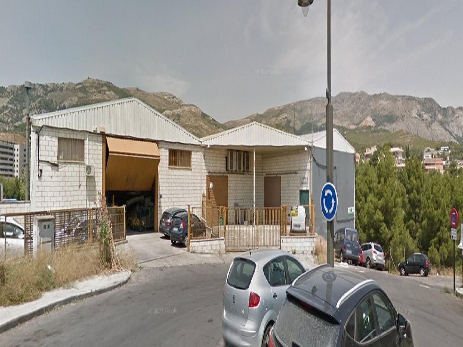 Exterior view of Industrial buildings for sale in Cocentaina