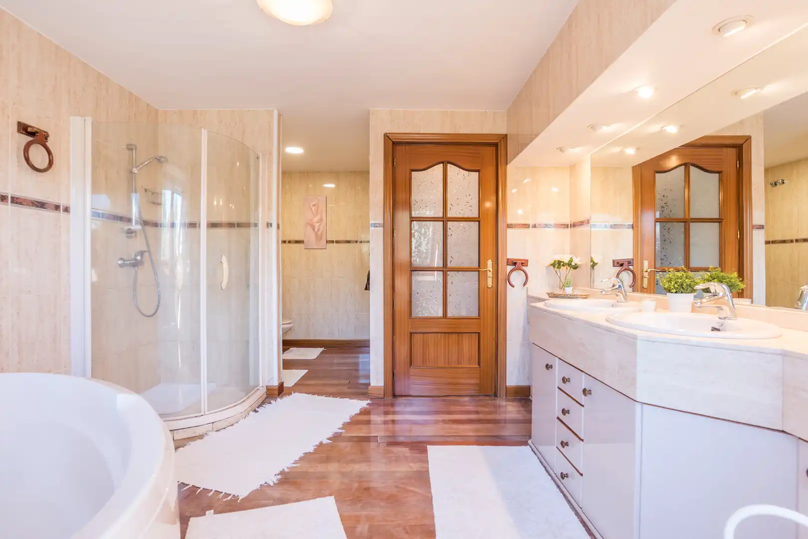 Bathroom of Houses for sale in Collado Villalba  with Air Conditioner, Heating and Private garden