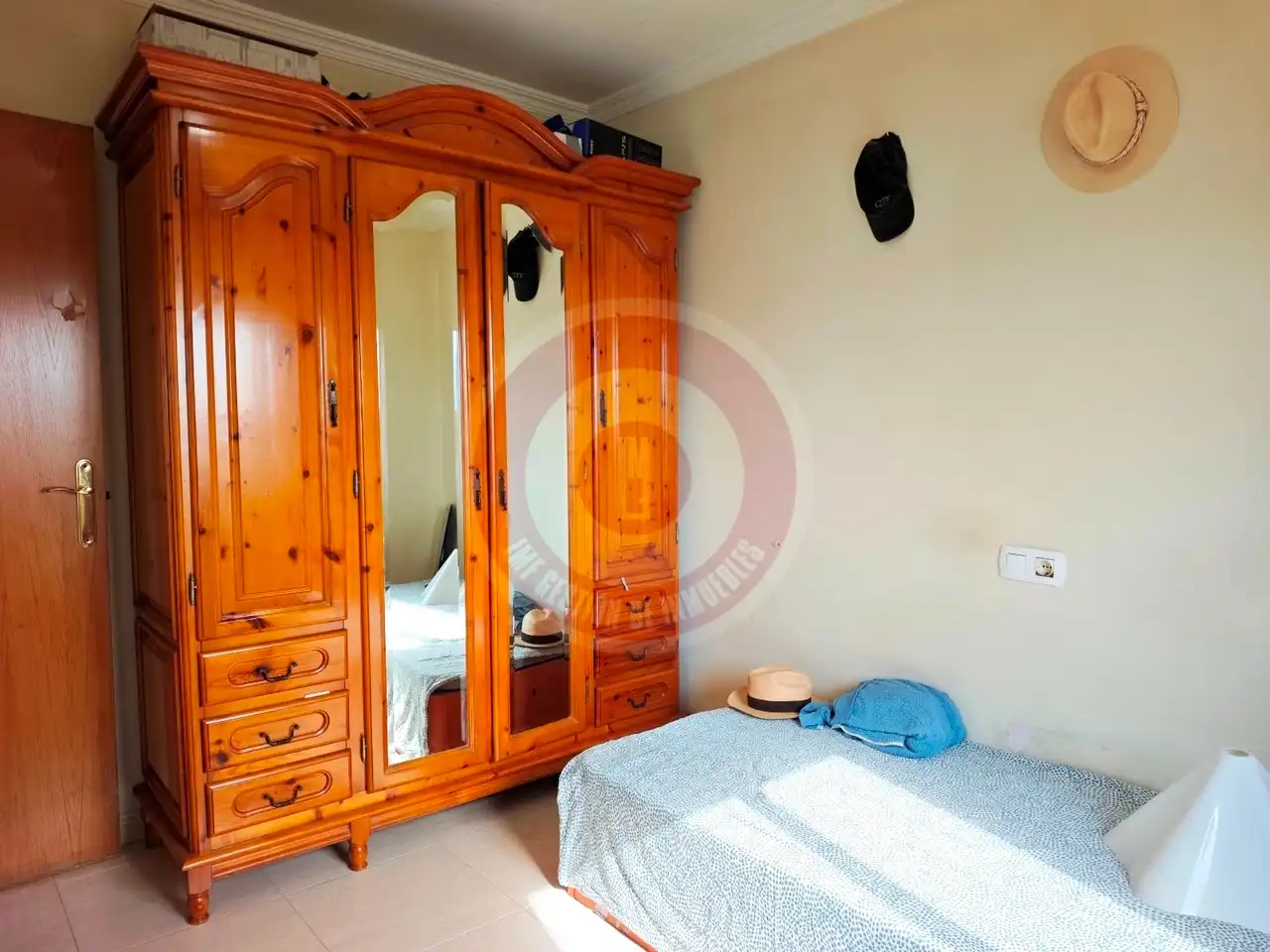 Schlafzimmer von Wohnung zum Verkauf in Algarrobo mit Klimaanlage, Terrasse und Gemeinschaftspool