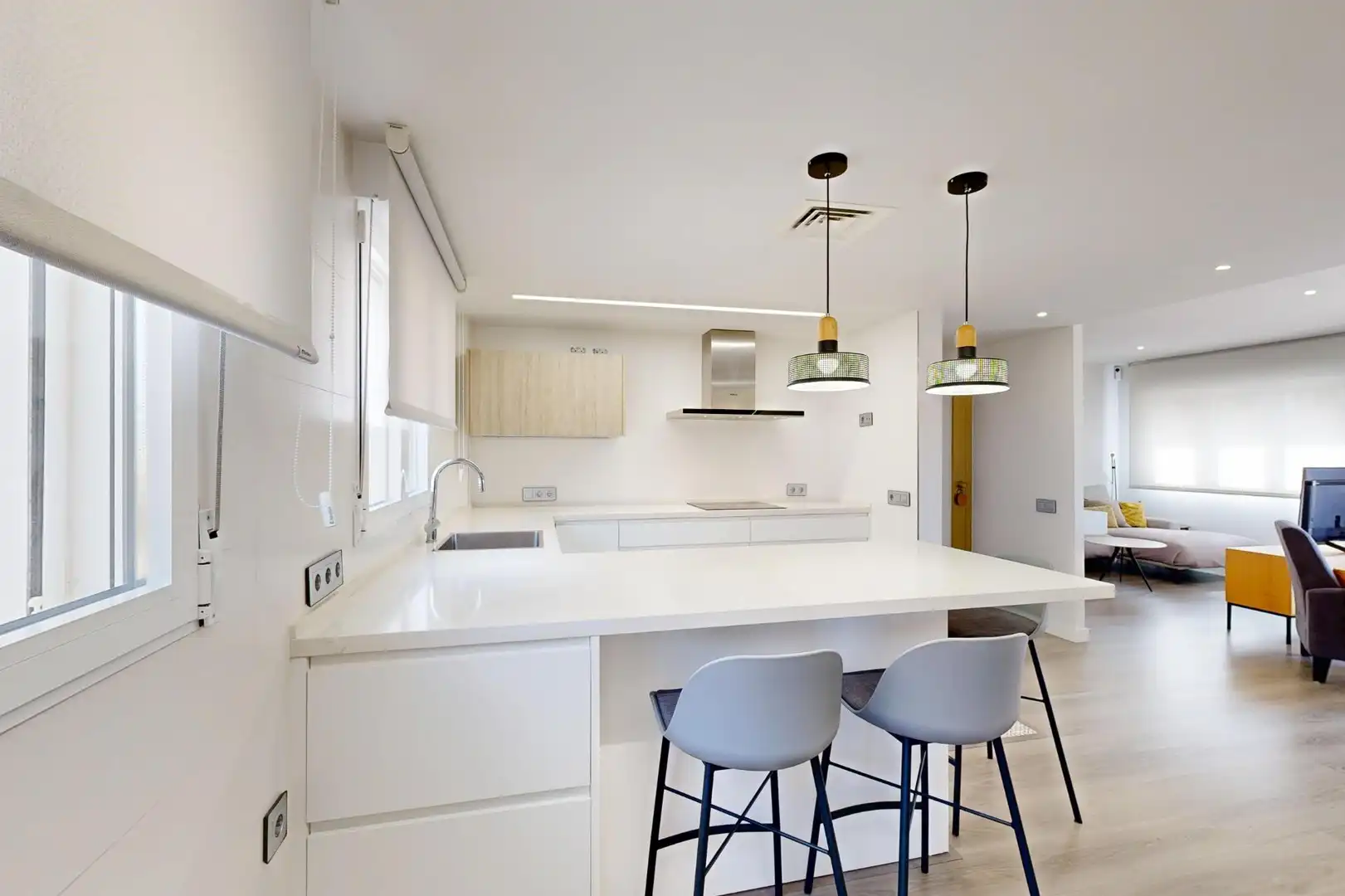 Cocina de Piso en venta en Cartagena con Aire acondicionado, Balcón y Alarma
