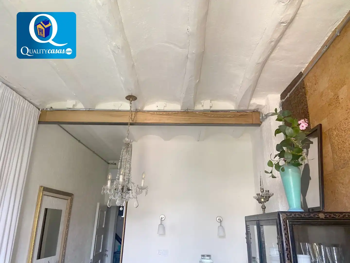 Menjador de Apartament en venda en Alcoy / Alcoi amb Aire condicionat i Balcó