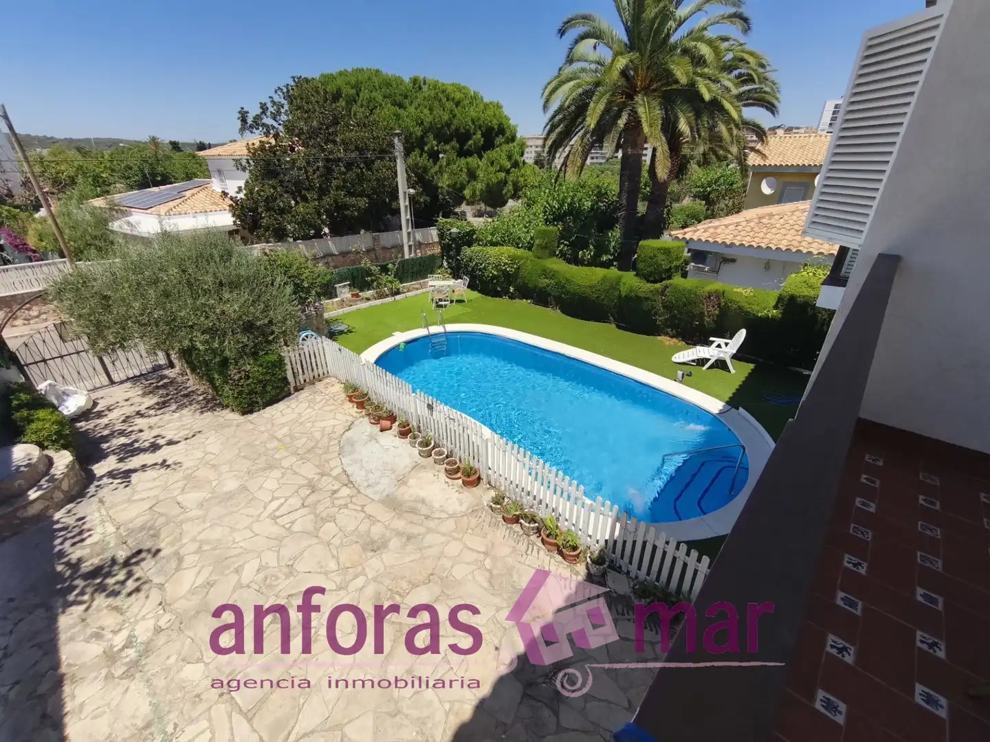 Jardí de Casa o xalet en venda en Torredembarra amb Jardí privat, Terrassa i Piscina