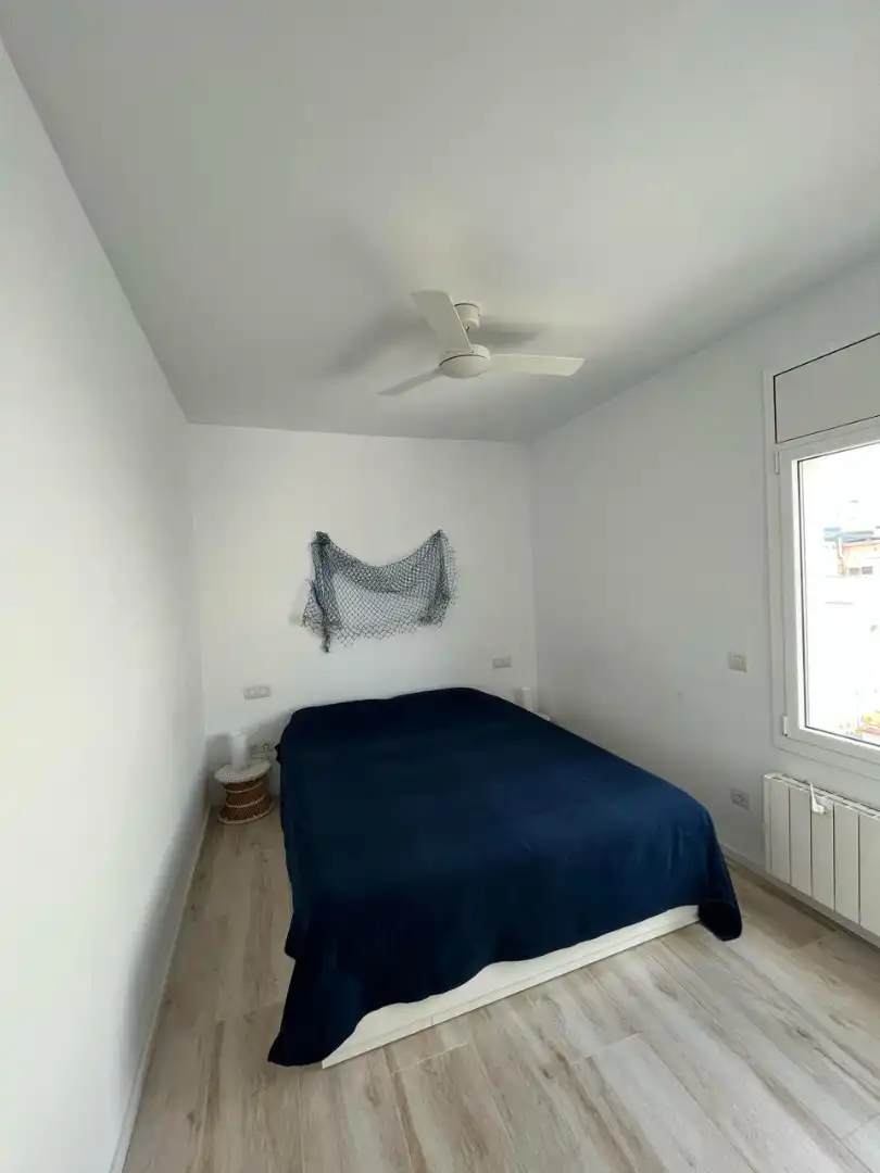 Schlafzimmer von Wohnung zur Miete in Palamós mit Heizung, Terrasse und Möbliert