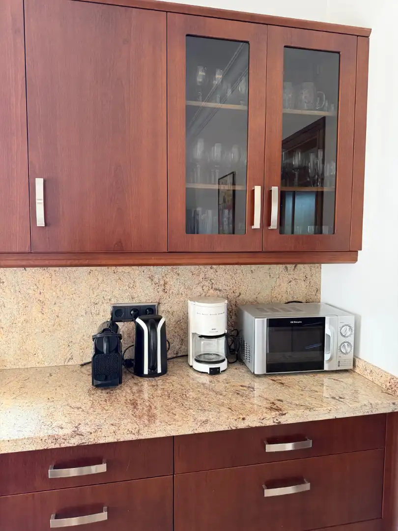 Cocina de Finca rústica de alquiler en Manacor con Aire acondicionado, Calefacción y Jardín privado