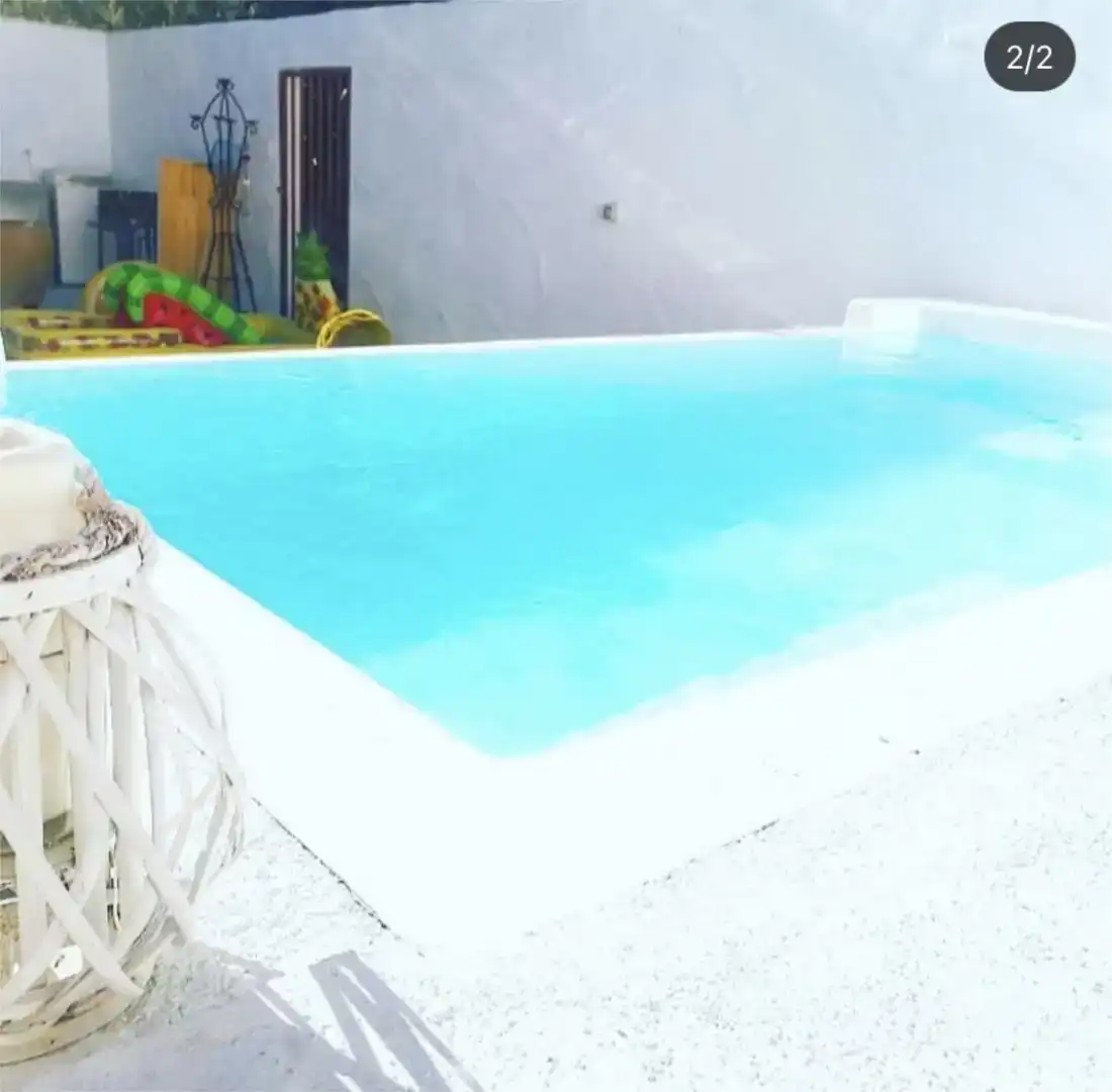 Swimming pool of Houses for sale in Baza, Granada