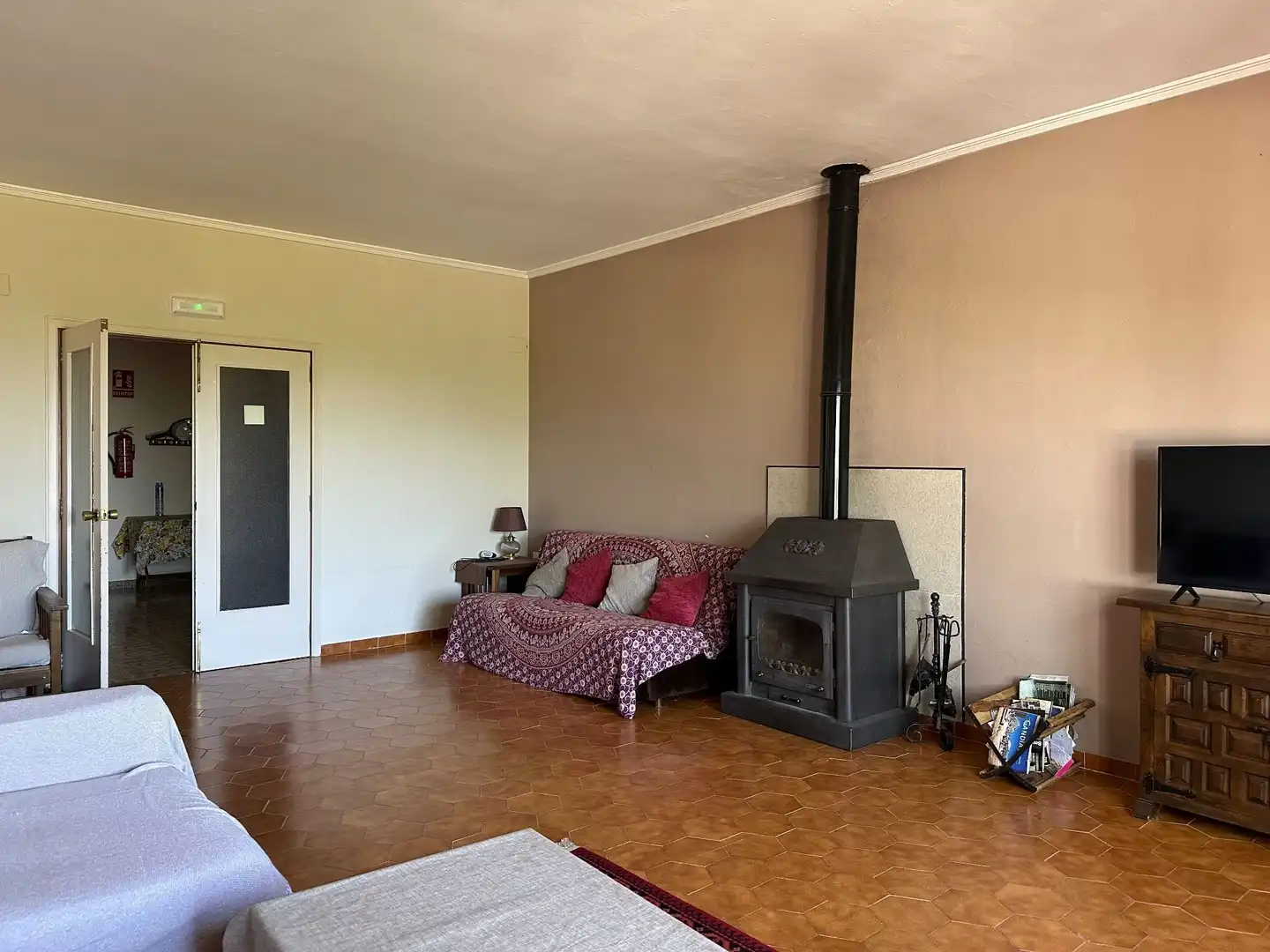 Sala de estar de Casa o chalet en venta en Agullent con Calefacción, Trastero y Amueblado