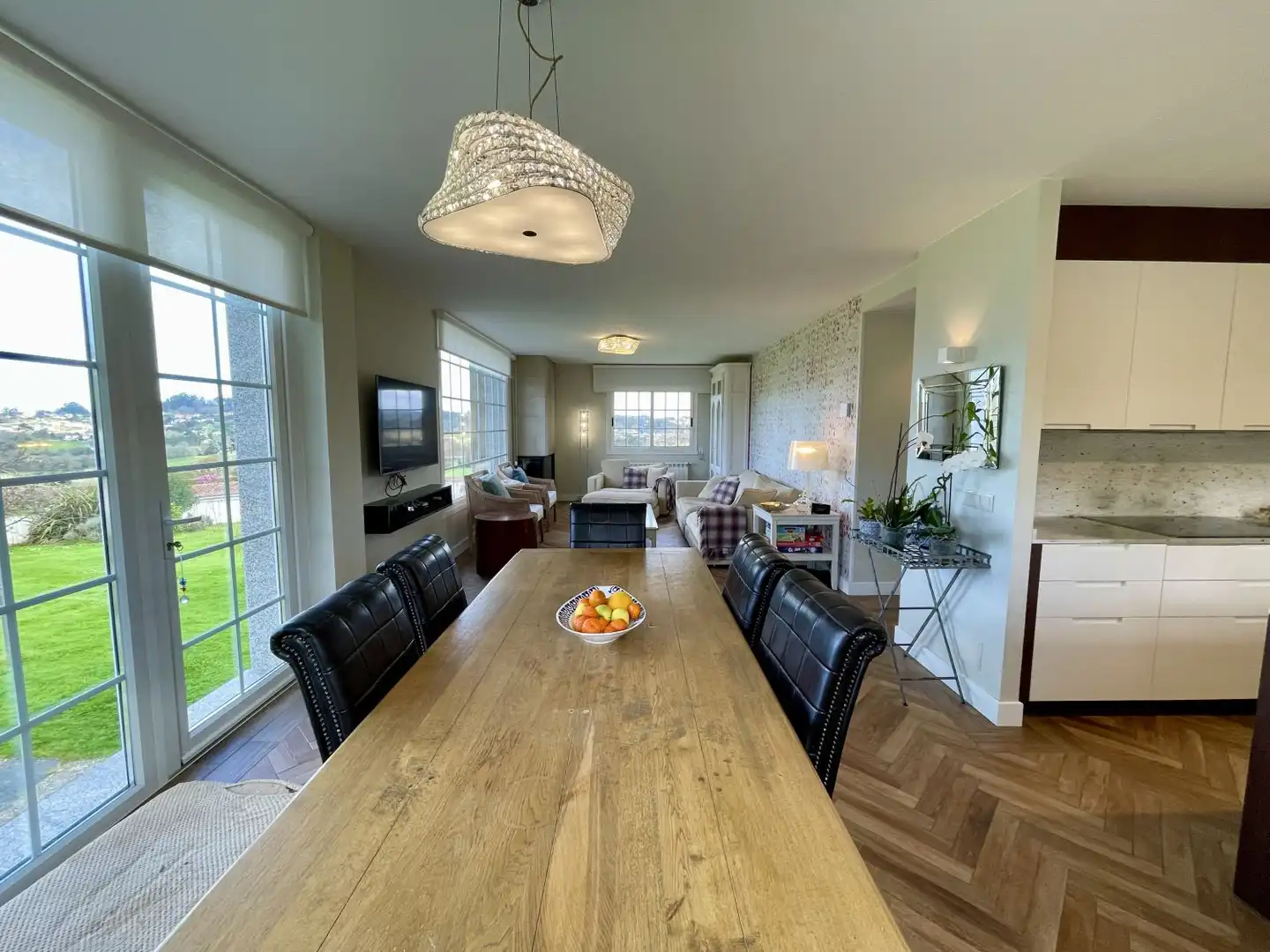Dining room of Houses for sale in Cambre   with Heating