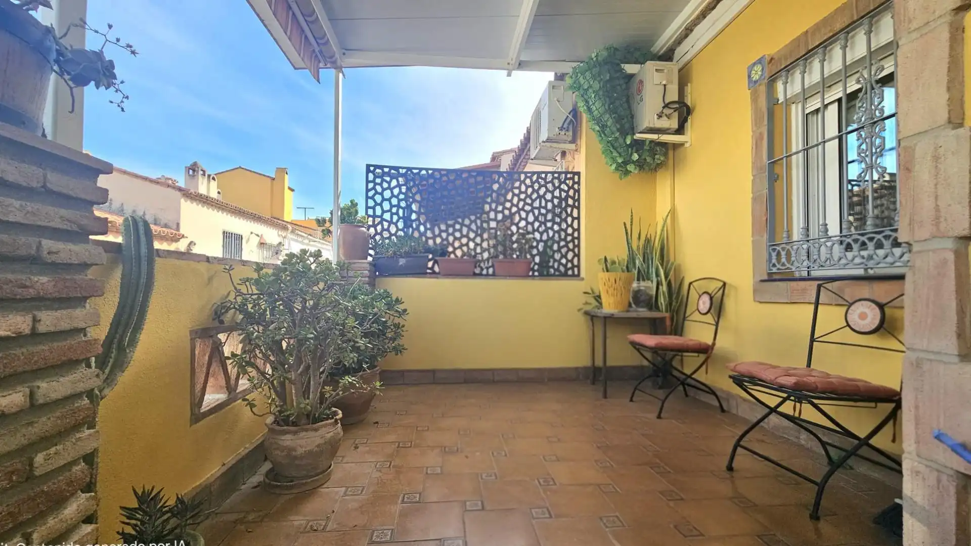 Terraza de Casa adosada en venta en Mijas con Aire acondicionado, Terraza y Trastero