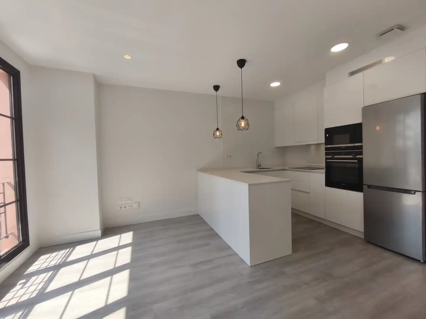 Kitchen of Flat for rent in Gijón   with Heating and Terrace