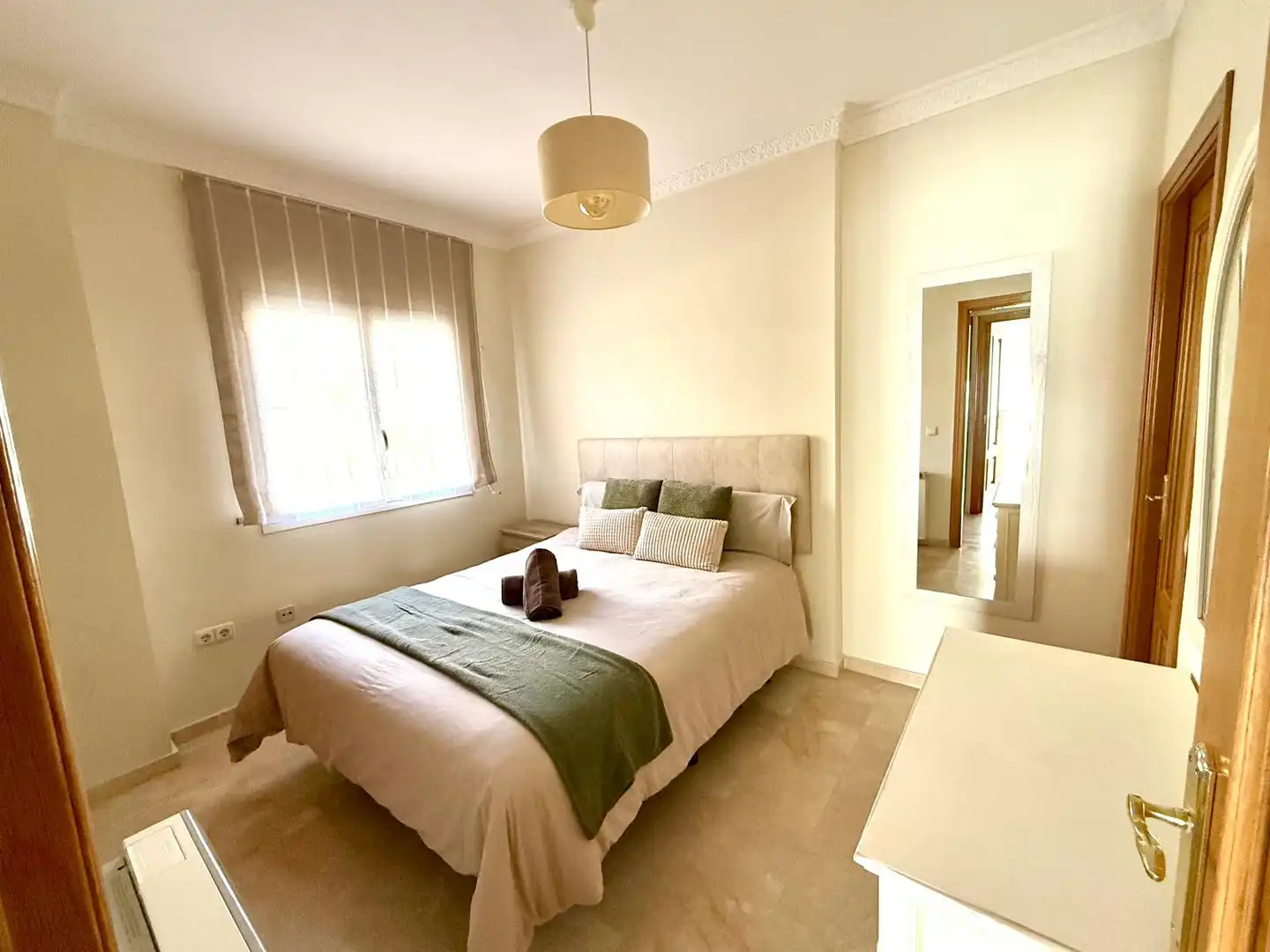 Schlafzimmer von Maisonette zur Miete in Marbella mit Schwimmbad, Möbliert und Gemeinschaftspool