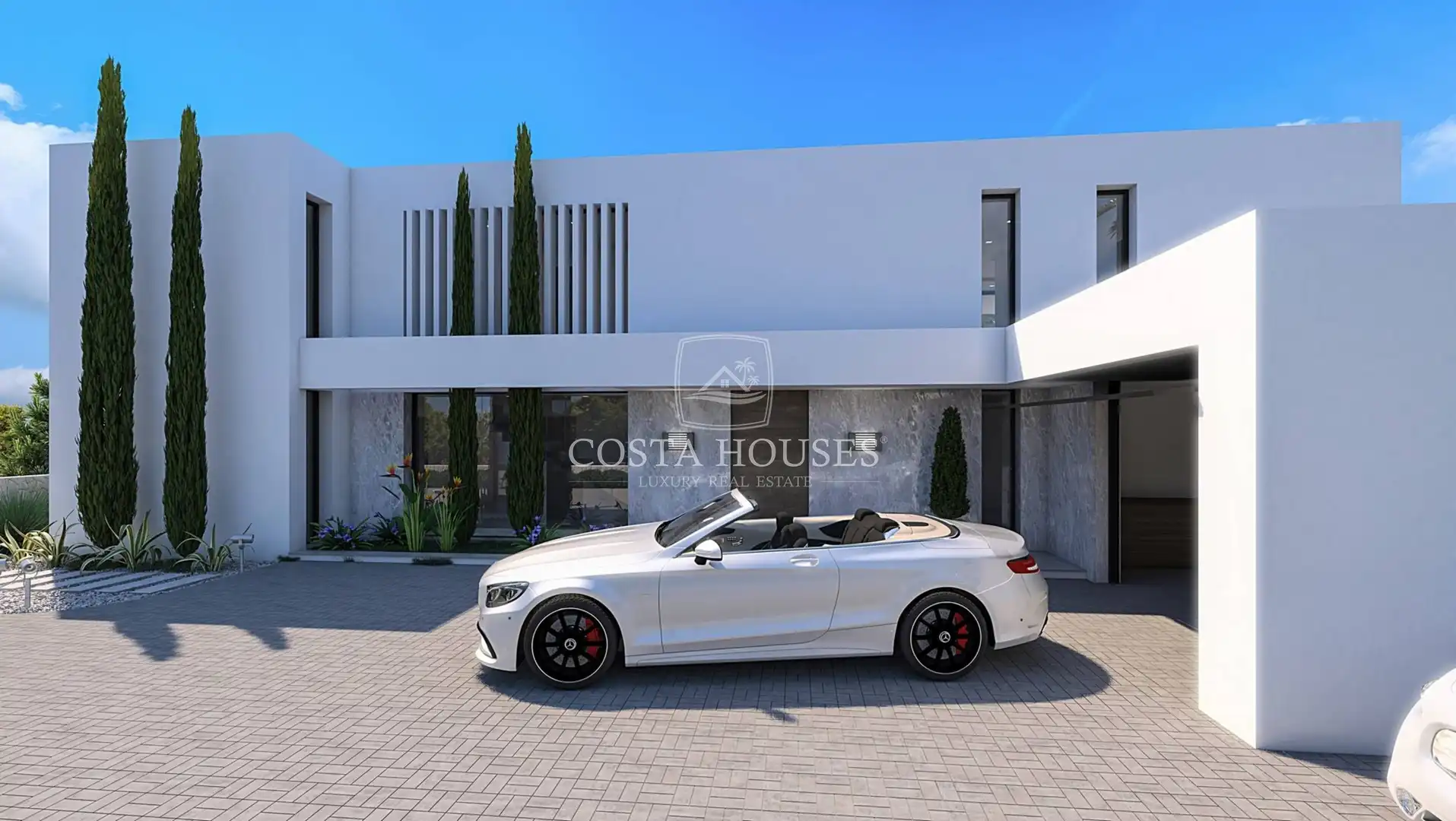 Exterior view of Houses for sale in Dénia  with Air Conditioner, Private garden and Terrace