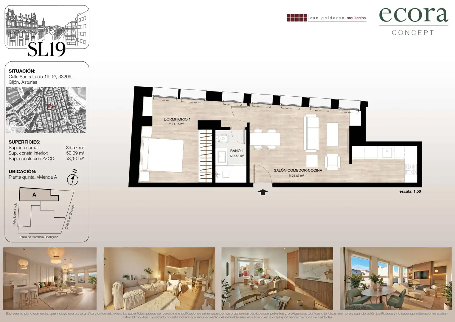 Apartament en venda a Calle Santa Lucía, 19, Barrio del Centro