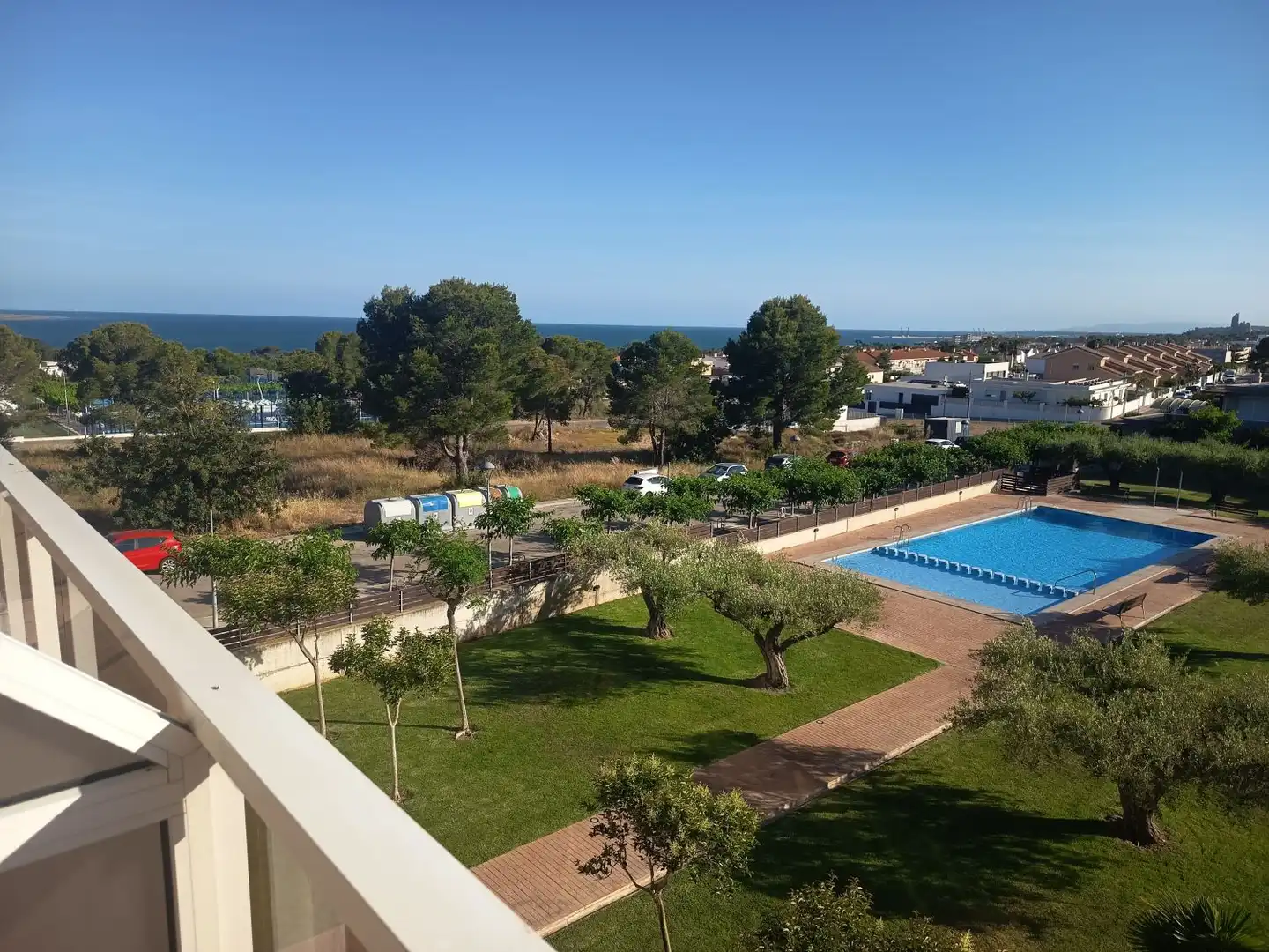 Schwimmbecken von Wohnungen zur Miete in Alcanar mit Klimaanlage, Heizung und Terrasse