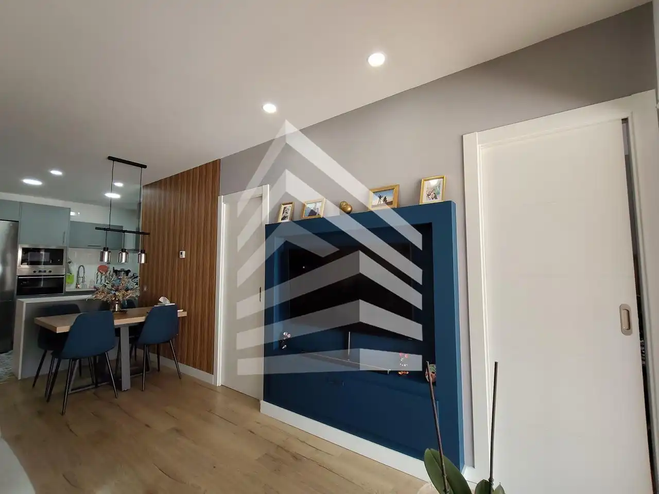 Wohnzimmer von Wohnung zum Verkauf in Barcelona mit Heizung, Parkett und Möbliert