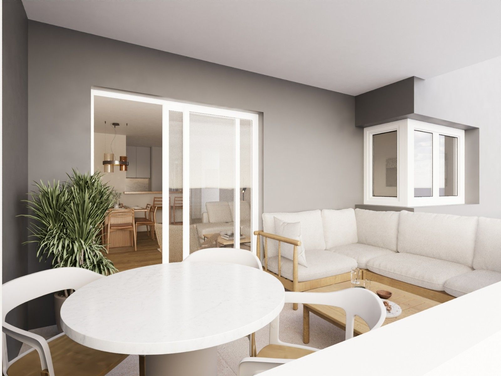 Living room of Flat for sale in Águilas  with Air Conditioner, Terrace and Storage room