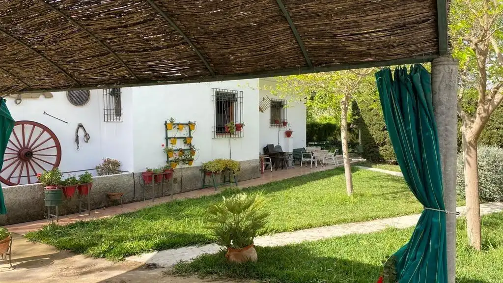 Jardín de Finca rústica en venta en Baena con Jardín privado, Terraza y Piscina