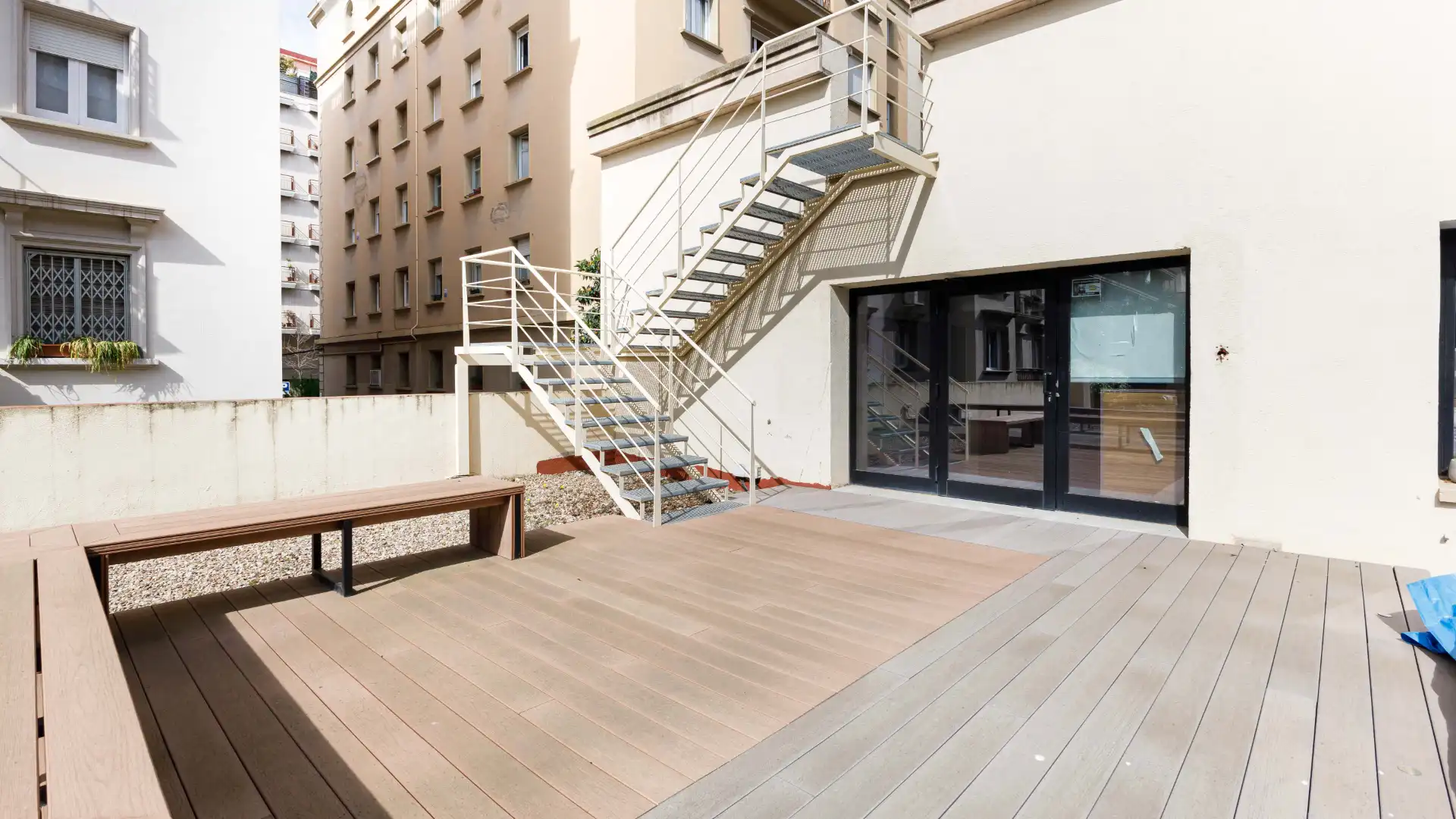 Terraza de Oficina de alquiler en Barcelona con Aire acondicionado, Calefacción y Terraza