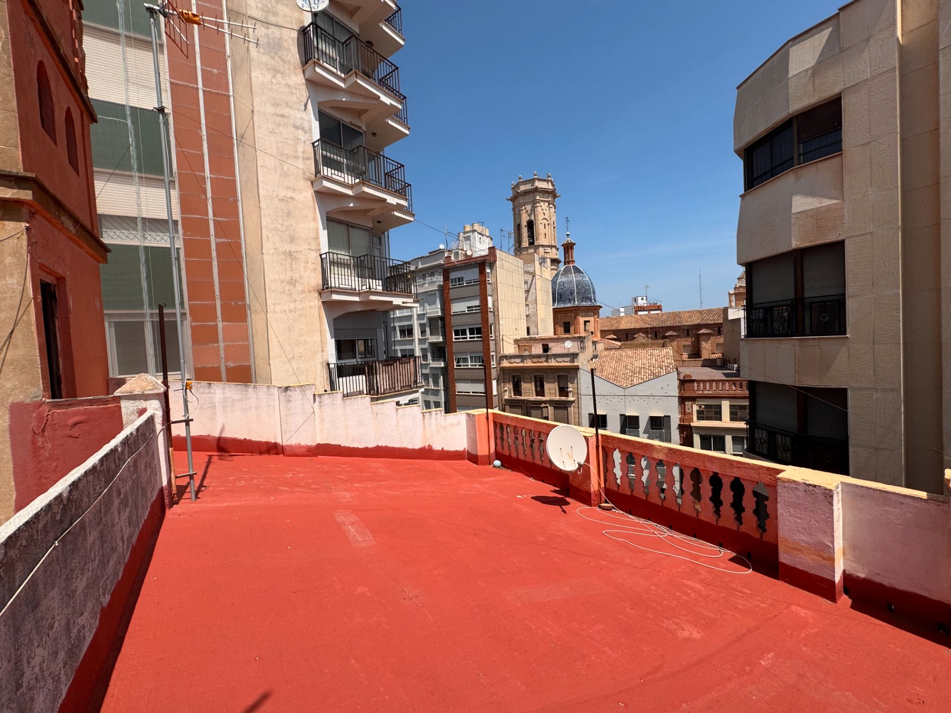 Terrace of Single-family semi-detached for sale in Burriana / Borriana  with Terrace, Storage room and Balcony
