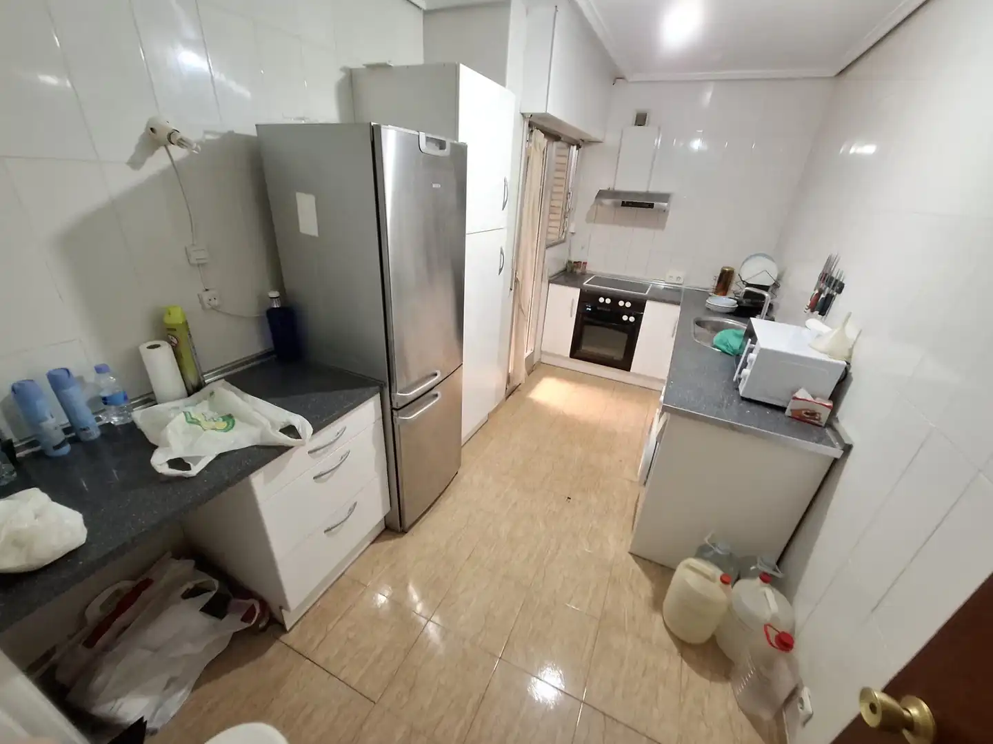 Kitchen of Flat for sale in  Logroño  with Heating, Parquet flooring and Terrace