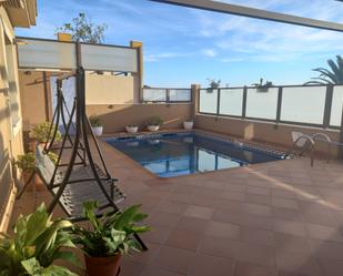 Swimming pool of Single-family semi-detached for sale in Vélez-Málaga  with Air Conditioner, Terrace and Swimming Pool