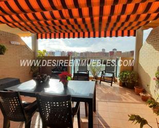 Terrace of Attic to rent in  Valencia Capital  with Air Conditioner, Heating and Terrace