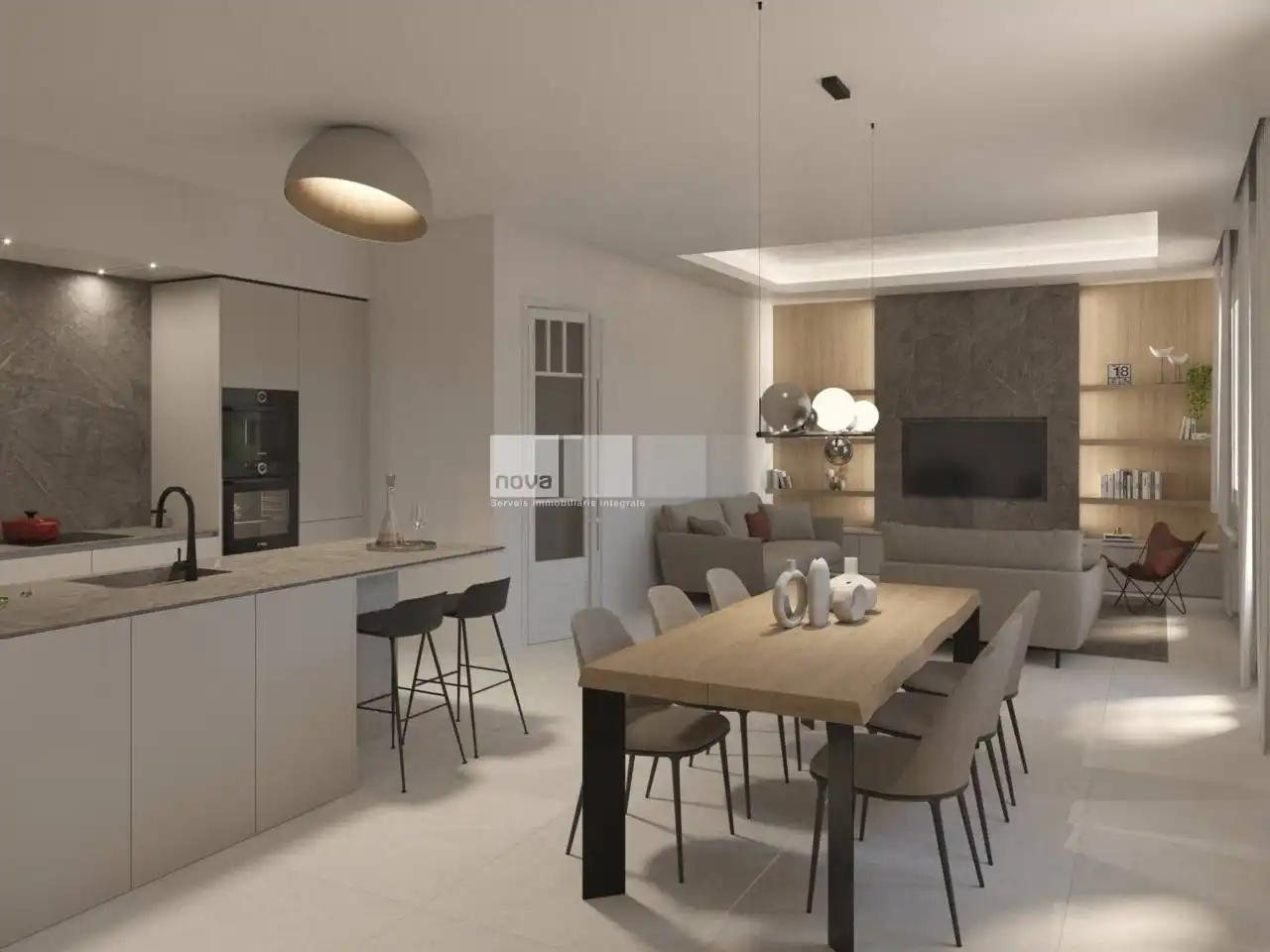 Living room of Flat for sale in Tona  with Heating and Terrace