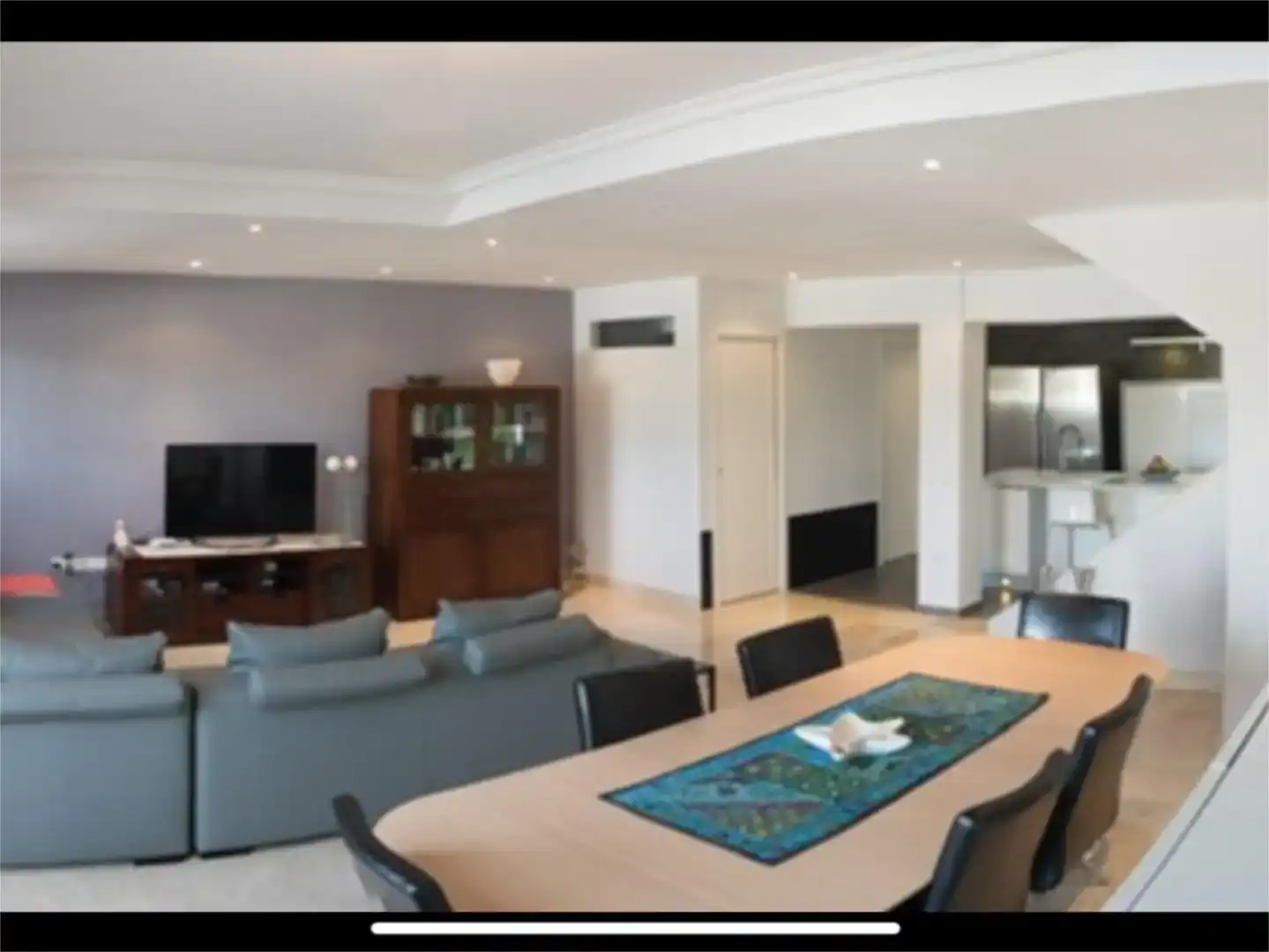 Sala de estar de Dúplex en venta en Mijas con Aire acondicionado, Piscina y Balcón
