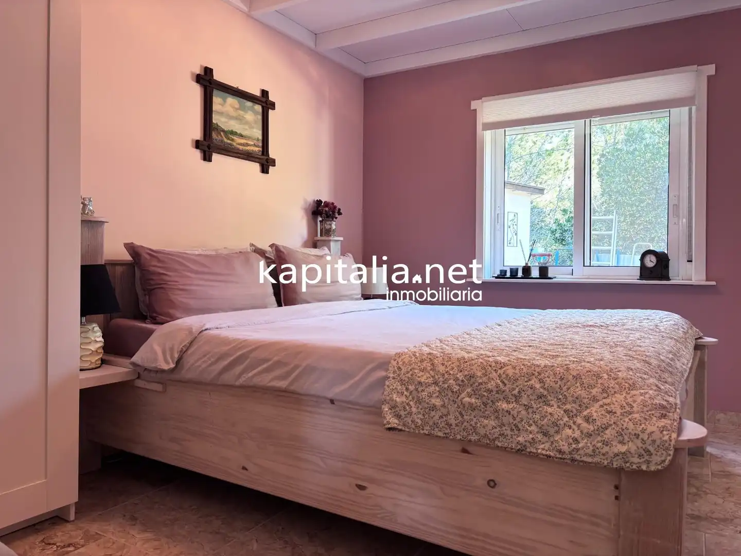Bedroom of Houses for sale in Quatretonda  with Air Conditioner, Private garden and Terrace