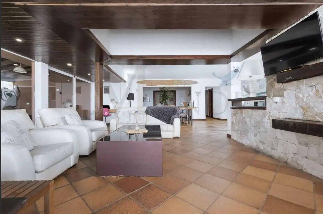Living room of Houses for sale in La Oliva  with Heating, Private garden and Terrace