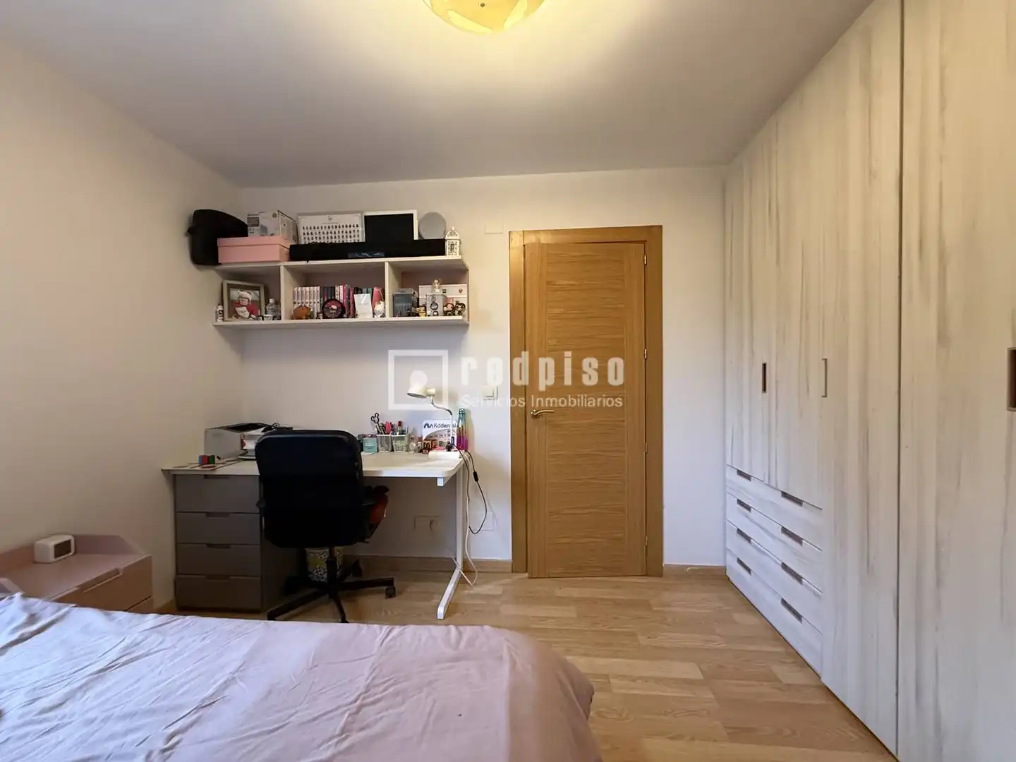 Schlafzimmer von Wohnung zum Verkauf in Rincón de la Victoria mit Klimaanlage, Privatgarten und Terrasse
