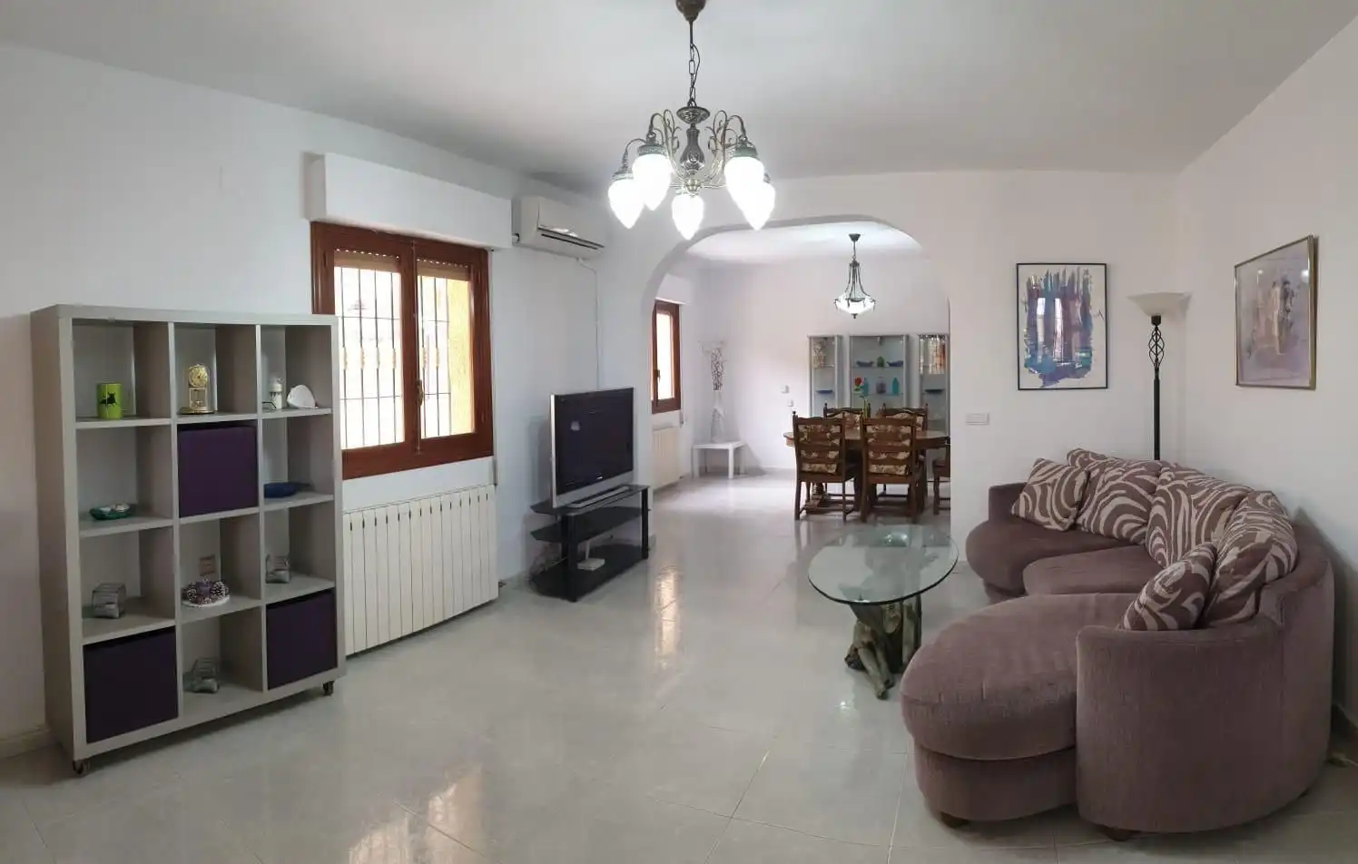 Living room of Houses for sale in Orihuela  with Air Conditioner, Private garden and Terrace