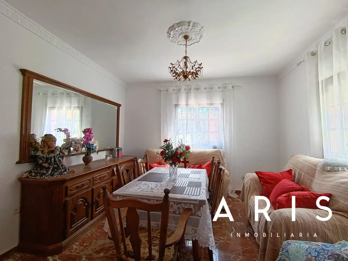 Dining room of Houses for sale in Alhaurín de la Torre  with Air Conditioner, Heating and Private garden