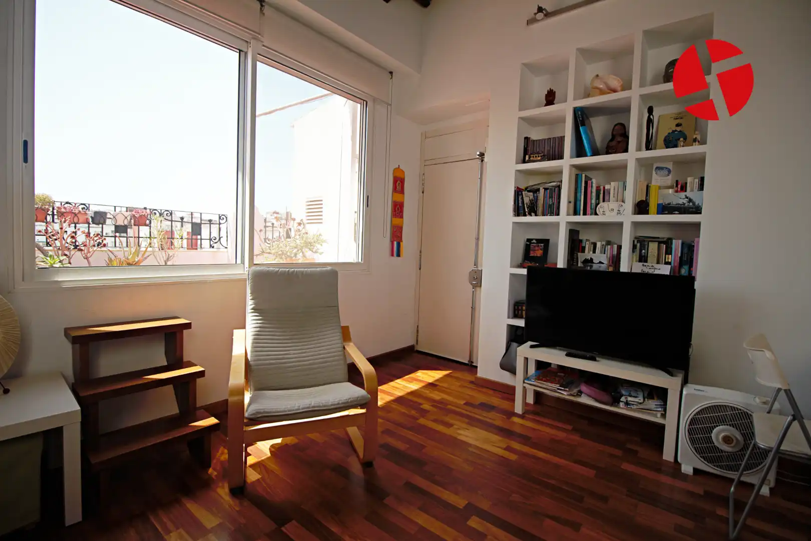 Sala d'estar de Àtic en venda en Valencia amb Aire condicionat, Calefacció i Parquet