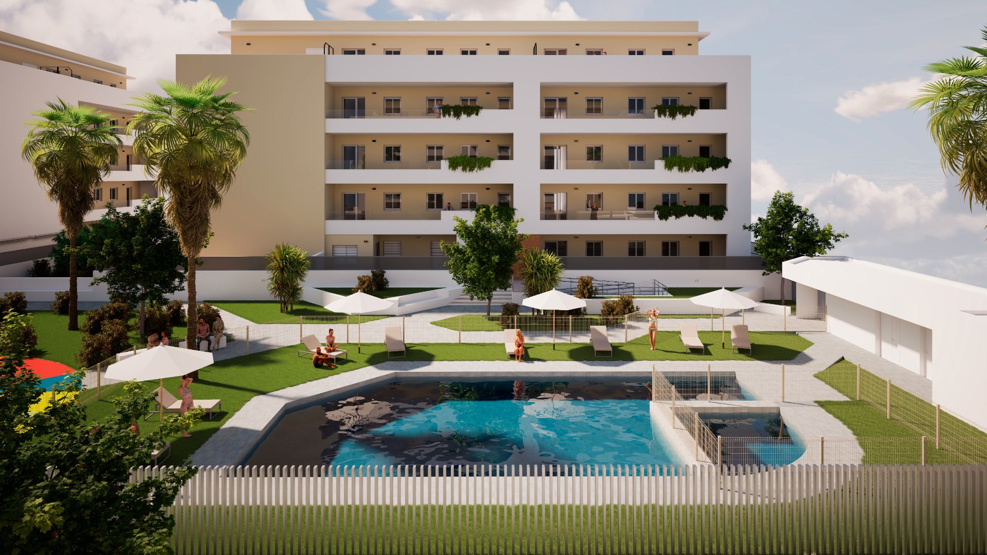 Piscina de Àtic en venda en La Rinconada amb Aire condicionat, Jardí privat i Terrassa