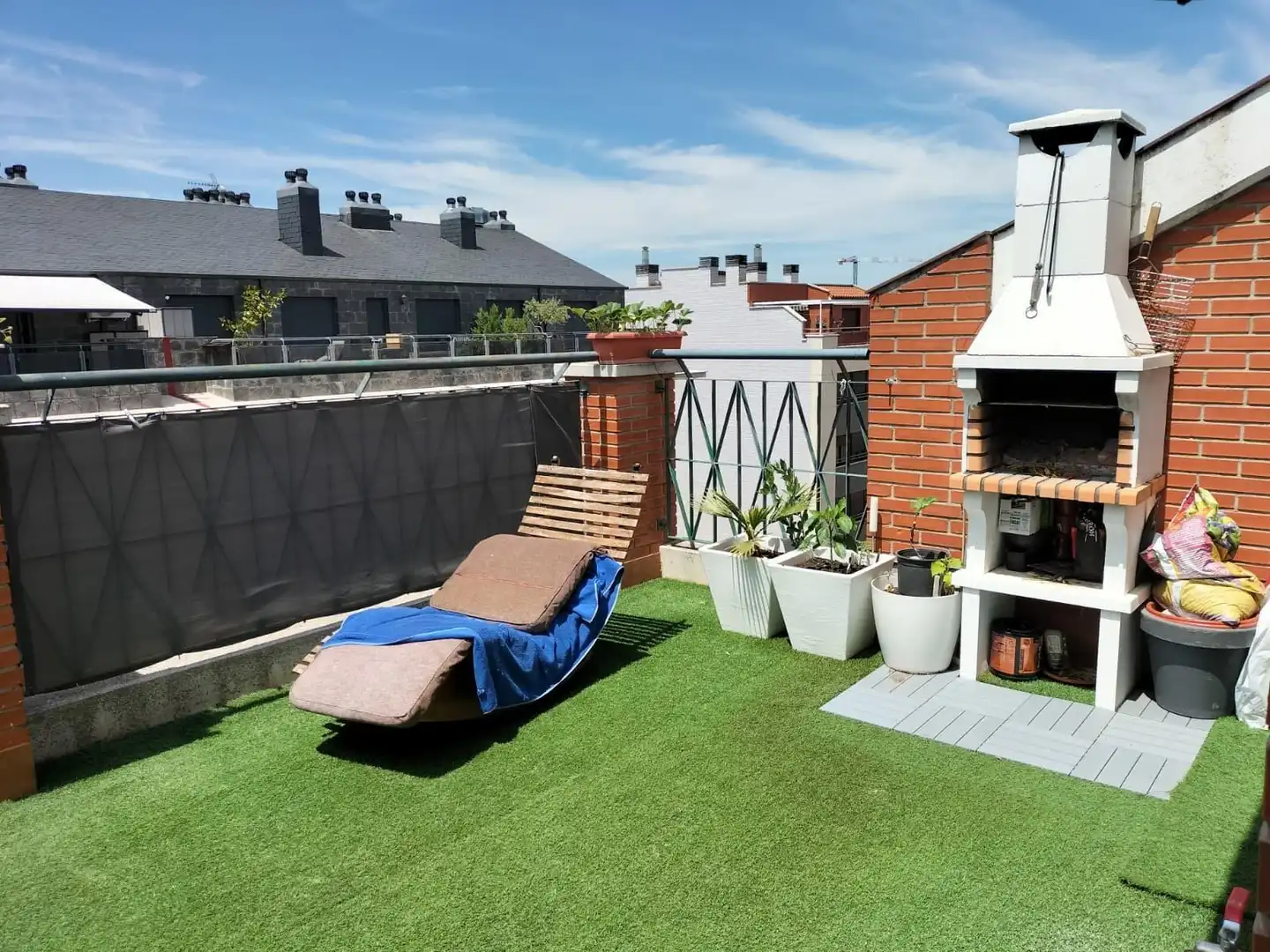 Terrace of Flat for sale in Palencia  with Heating, Parquet flooring and Terrace