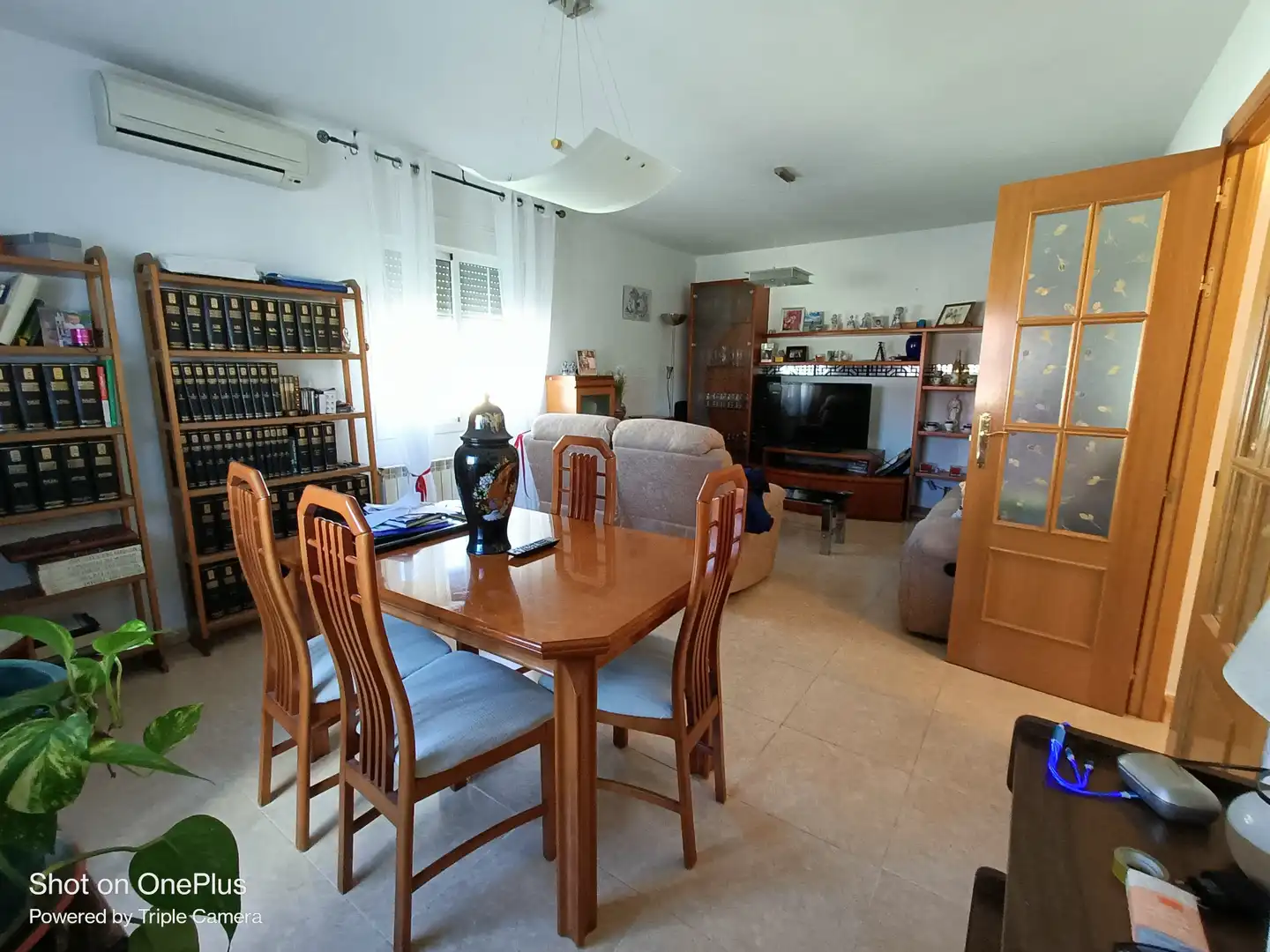 Sala de estar de Casa o chalet en venta en Burguillos de Toledo con Calefacción, Jardín privado y Amueblado
