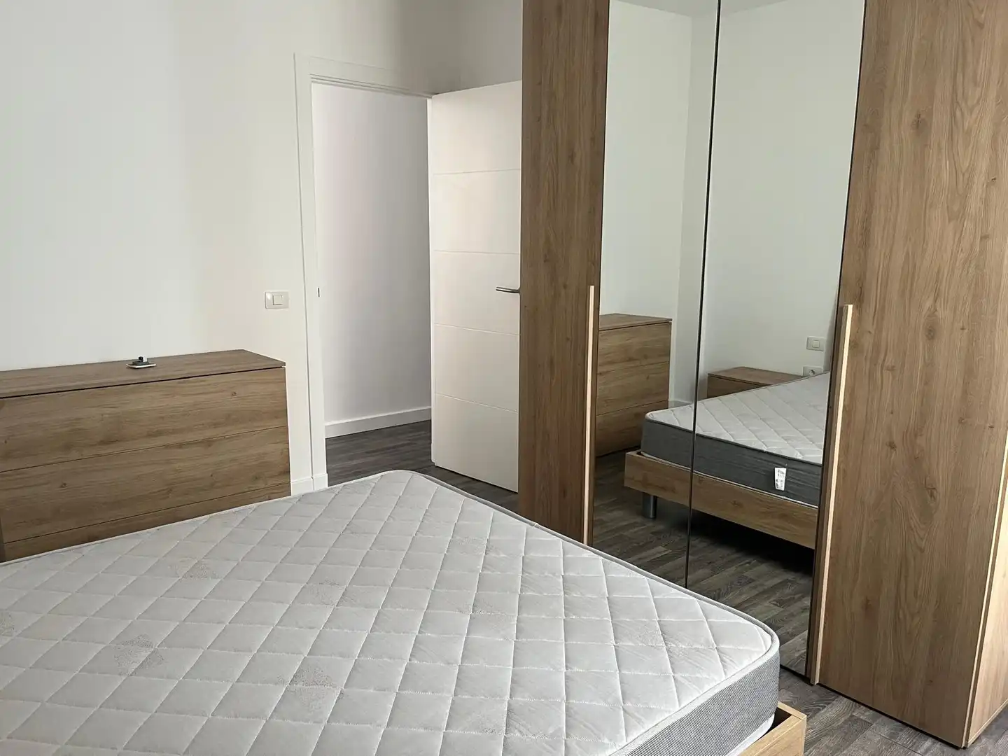 Dormitori de Pis de lloguer en Santa Cruz de Tenerife amb Parquet, Moblat i Forn