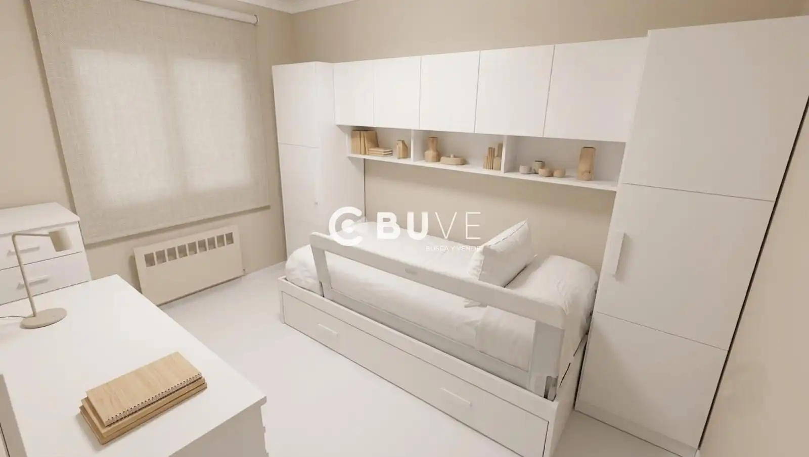 Schlafzimmer von Wohnung zur Miete in Alcaudete mit Klimaanlage und Möbliert
