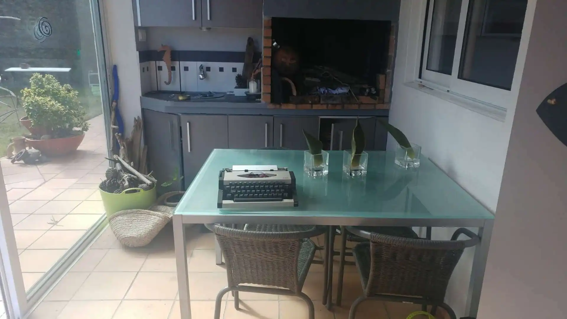 Cuina de Casa o xalet en venda en Colera amb Aire condicionat, Calefacció i Jardí privat