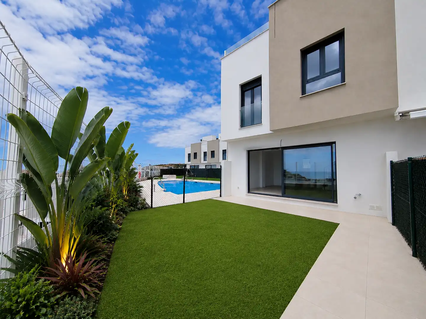 Terraza de Casa o chalet de alquiler en Vélez-Málaga con Aire acondicionado, Terraza y Piscina