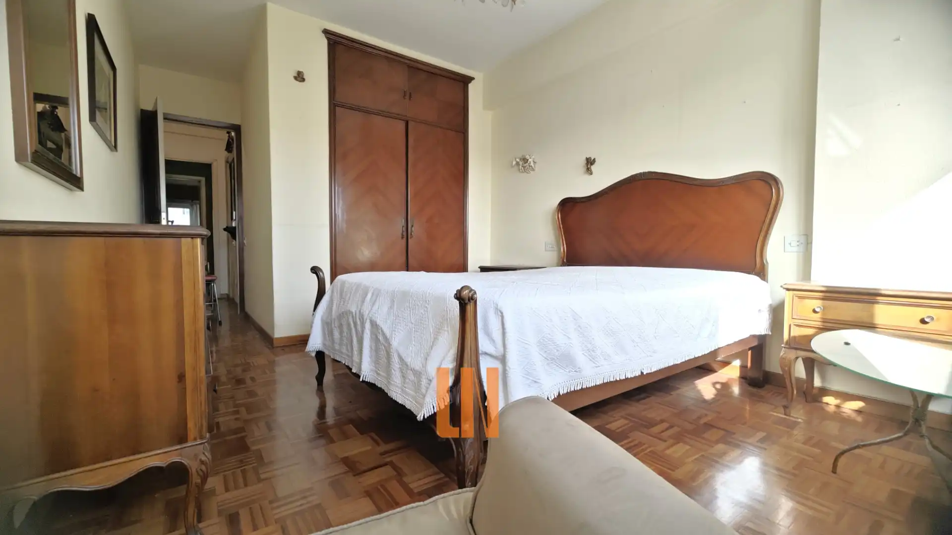 Bedroom of Flat for sale in A Coruña Capital   with Heating, Balcony and Internet