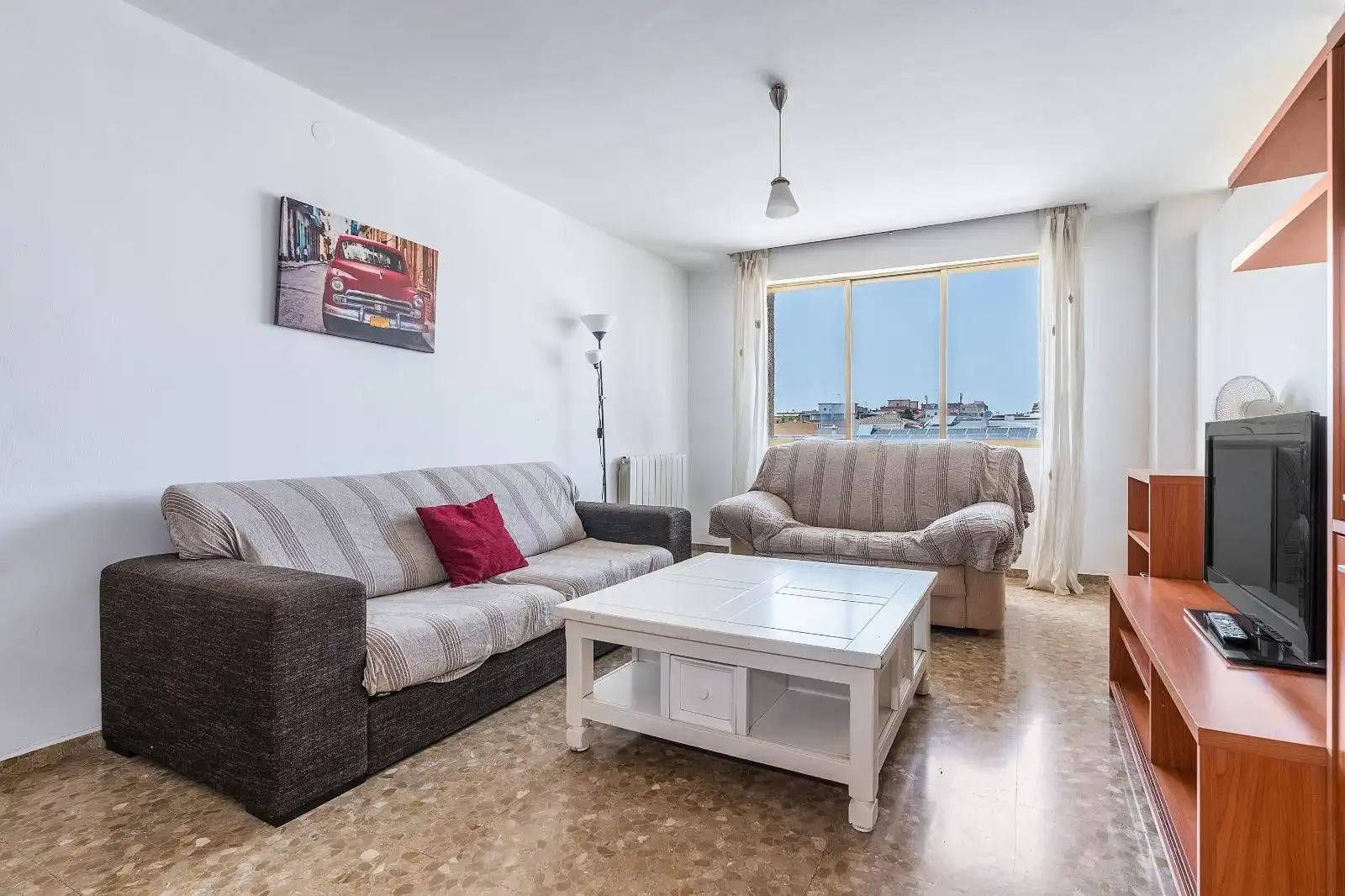 Living room of Flat for sale in Granada  with Heating