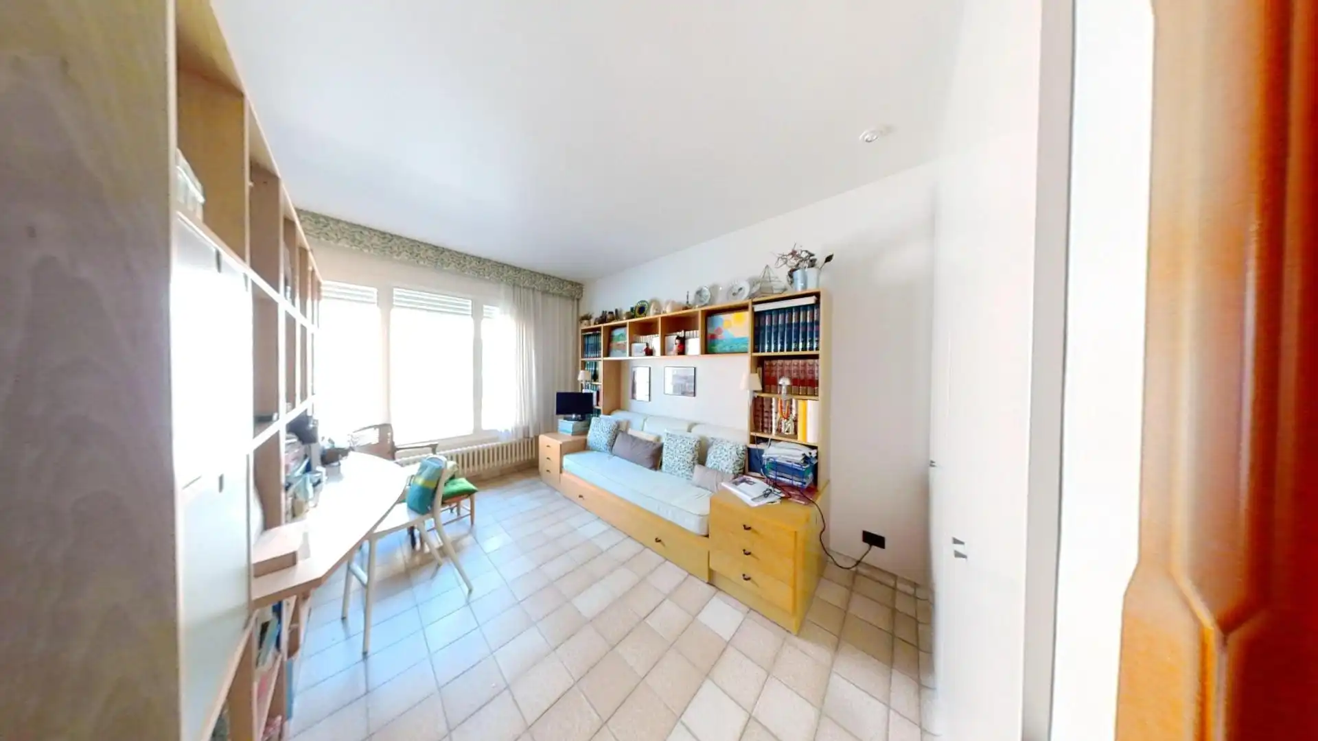 Sala d'estar de Casa adosada en venda en Les Franqueses del Vallès amb Calefacció, Jardí privat i Terrassa