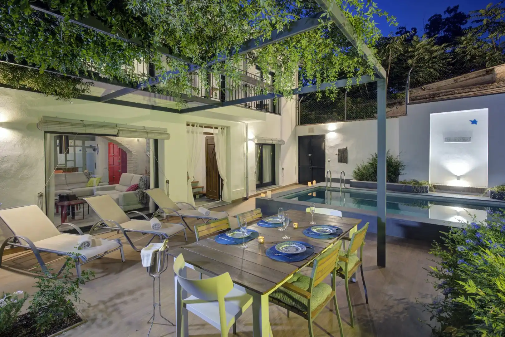 Terraza de Casa o chalet en venta en Granada con Aire acondicionado, Calefacción y Jardín privado