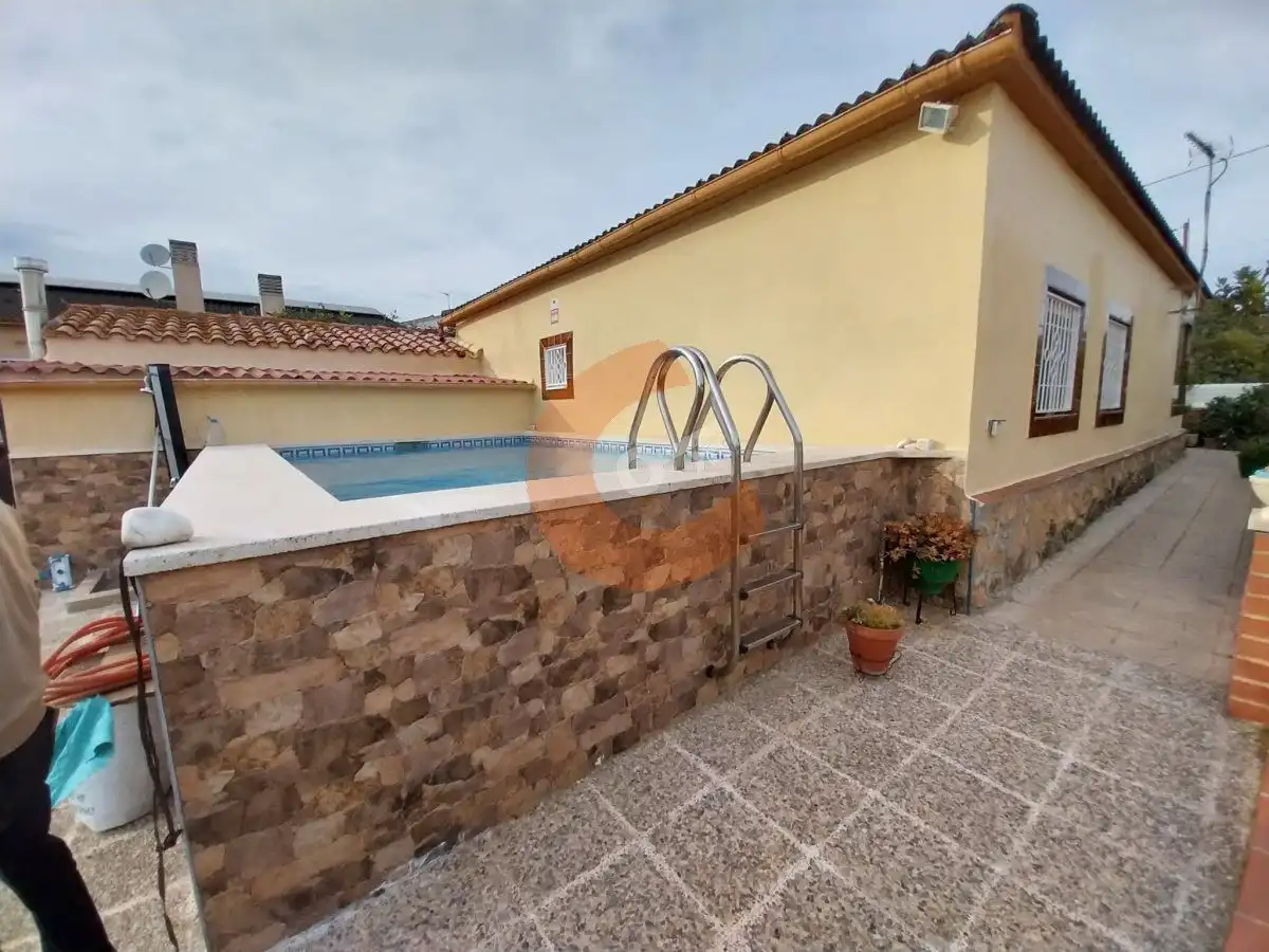 Swimming pool of Houses for sale in Santa Oliva  with Heating, Private garden and Terrace