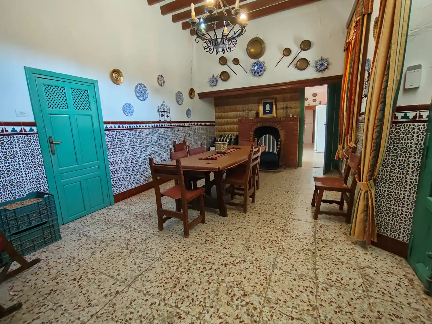 Dining room of Country homes for sale in Priego de Córdoba  with Private garden, Terrace and Swimming Pool