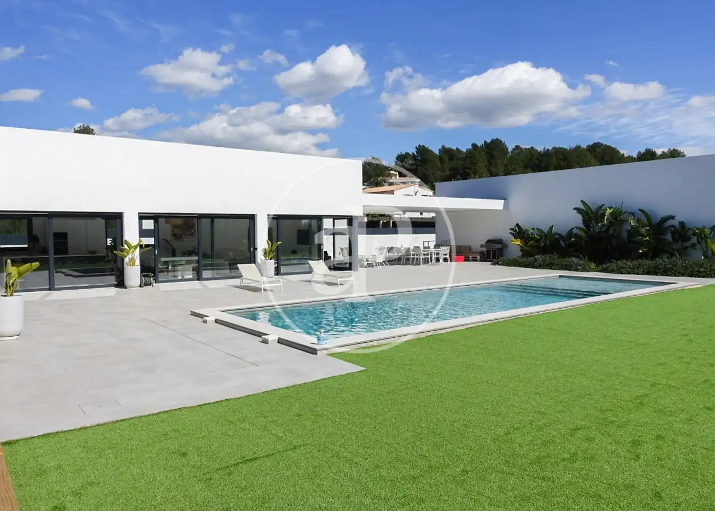 Vista exterior de Casa o xalet de lloguer en Bunyola amb Aire condicionat, Calefacció i Jardí privat