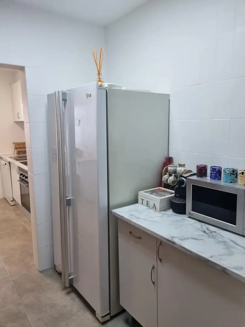 Cuina de Pis per a compartir en La Pobla de Farnals amb Aire condicionat, Jardí privat i Terrassa